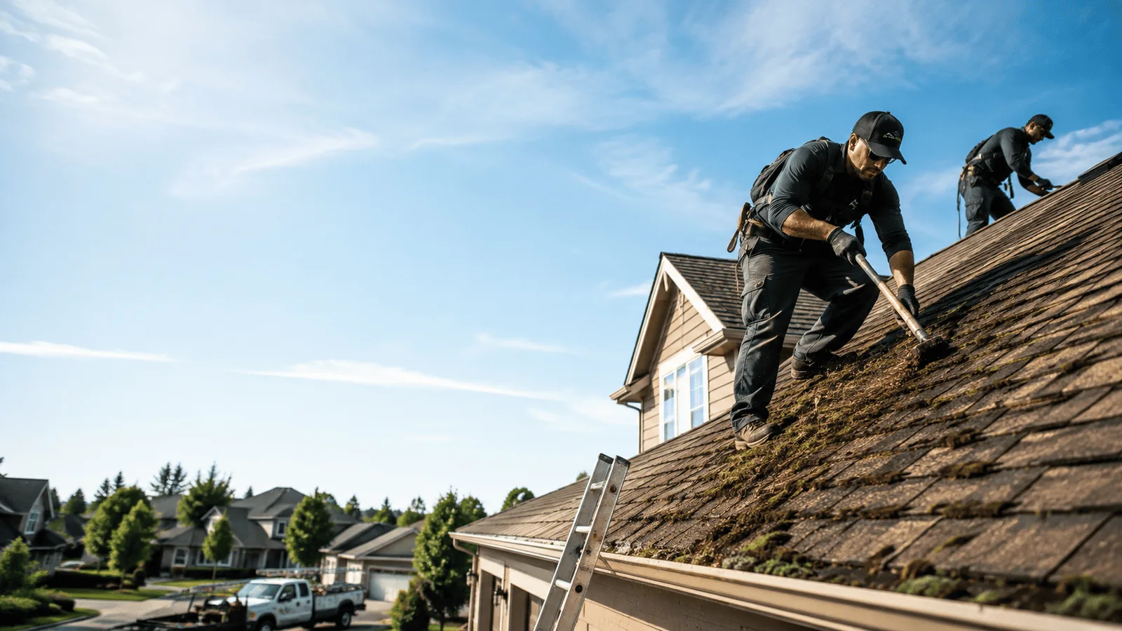 Roof Moss Removal in Guilford, IN near me